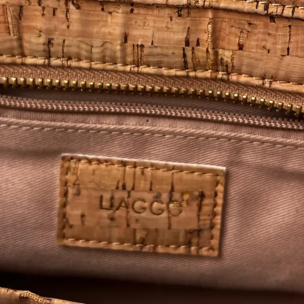 Laggo cork large tote bag lightweight Brown - Image 4