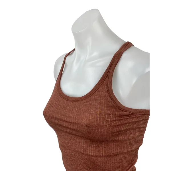 Lululemon Brown Sleeveless Scoop Neck Yoga Athletic Activewear Cami Tank Top 4 - Image 2