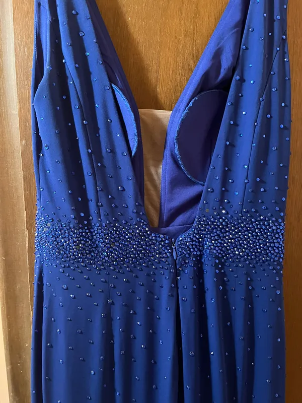 Jovani Royal Blue Gown - Image 7