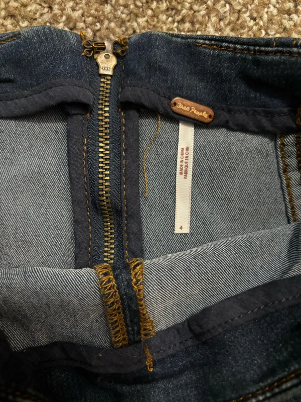 Free People Denim Skirt - Image 3