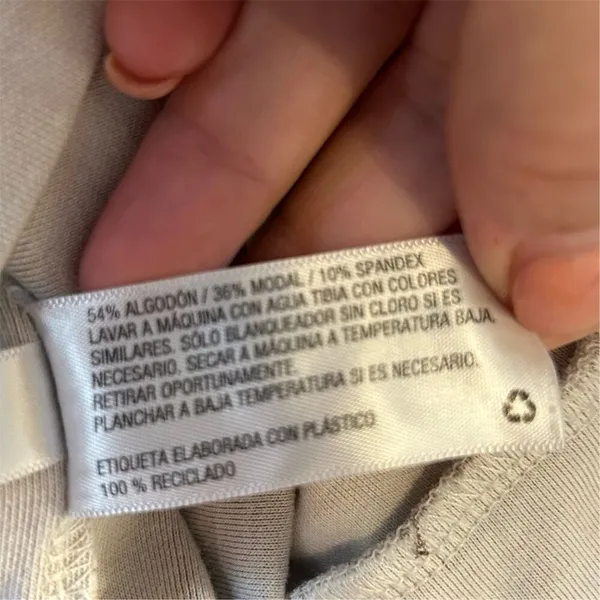 A New Day Women's‎ Beige Pullover Hoodie Size XL Casual Fall - Image 7