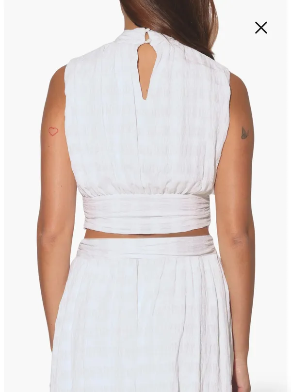 Walter Baker Asha Pleated Blouse - Image 2