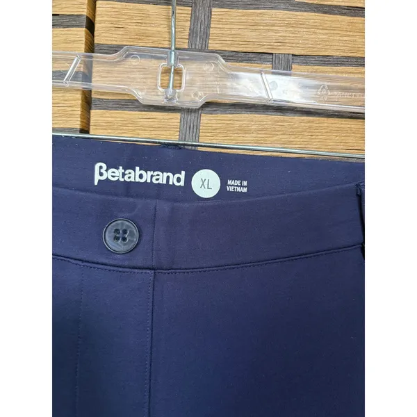 Betabrand Navy Pull On‎ Pants Size XL - Image 6