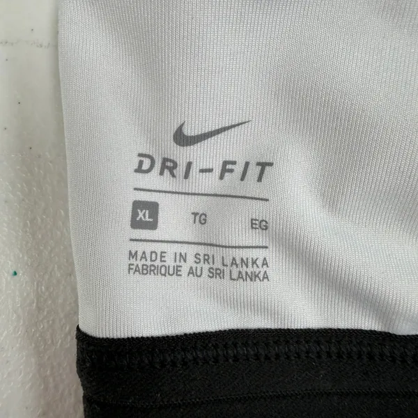 NIKE XL Small Dri-Fit Indy Light Support Sports Bra White Swoosh Logo Women's - Image 8