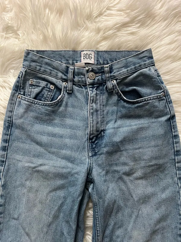 Urban Outfitters BDG High Rise Baggy Denim Jeans Size 25 - Image 3