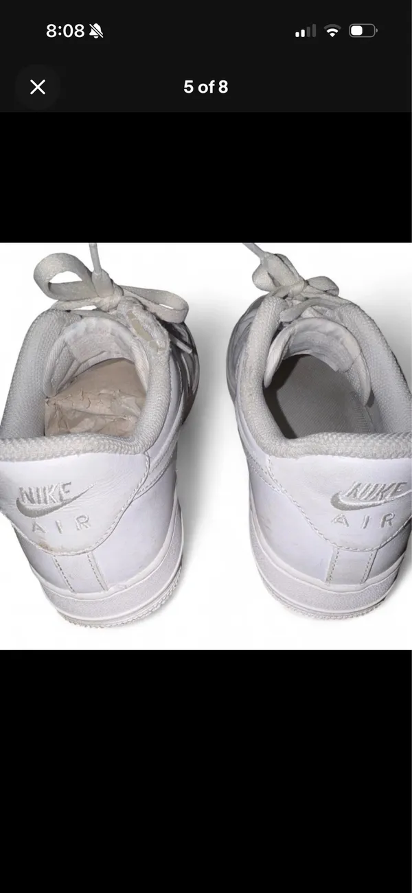Size 7.5 Nike Air Forces Men’s - Image 5