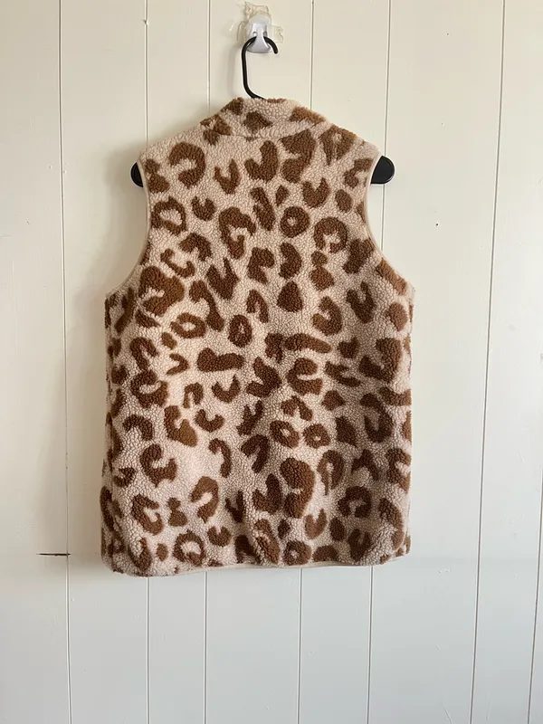 Leopard print vest (Size M) - Image 9