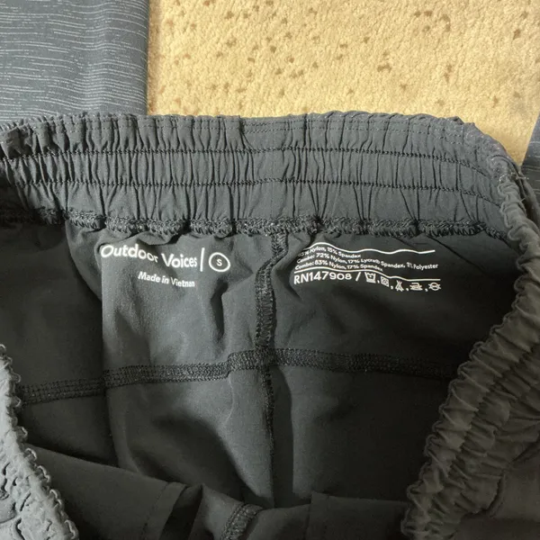 Outdoor‎ Voices Women Gorpcore Granola Girl Rectrek Joggers Small Athletic Pants - Image 2