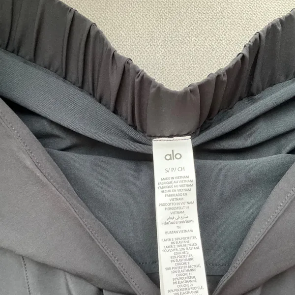 Alo Yoga Tiebreaker Short Black S - Image 3