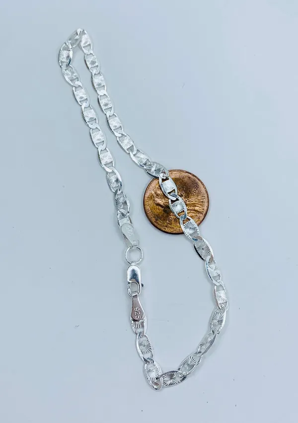 ❤️ 925 Sterling Silver Ankle Bracelet ❤️ - Image 3