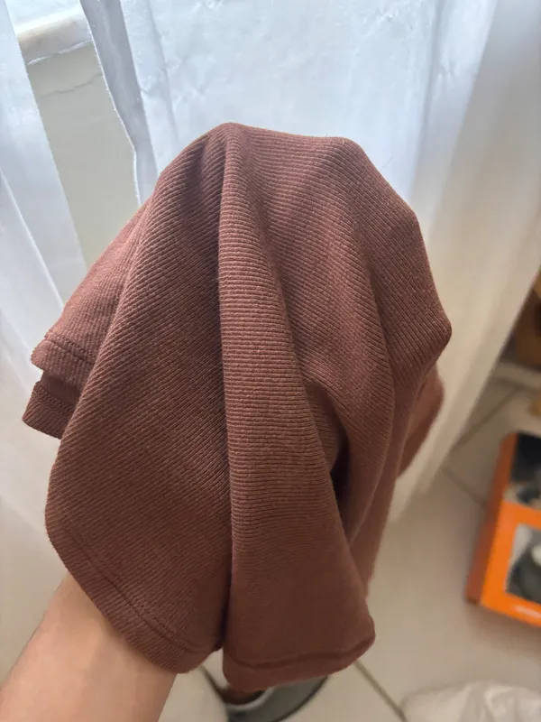 High Neck Tank Top Brown - Image 4