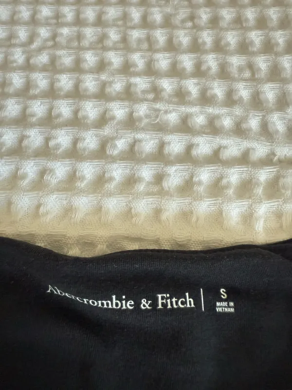 Abercrombie black long sleeve bodysuit top - Image 2