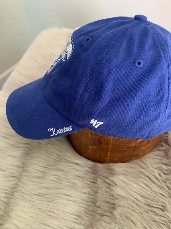 47’ Brand Womens Kansas Jayhawks Sequin Hat - Image 3