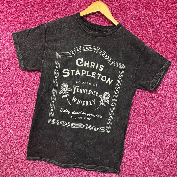 Chris Stapleton Tennessee Whiskey Traveller Country Tee M - Image 3