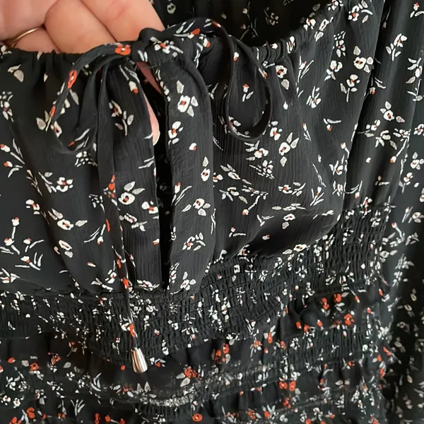 FREE PEOPLE Printed Lolita Top In Black Combo - Image 8