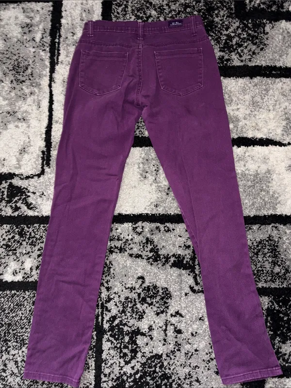 Purple Women's Slim Jeans size 3/4 - Image 4