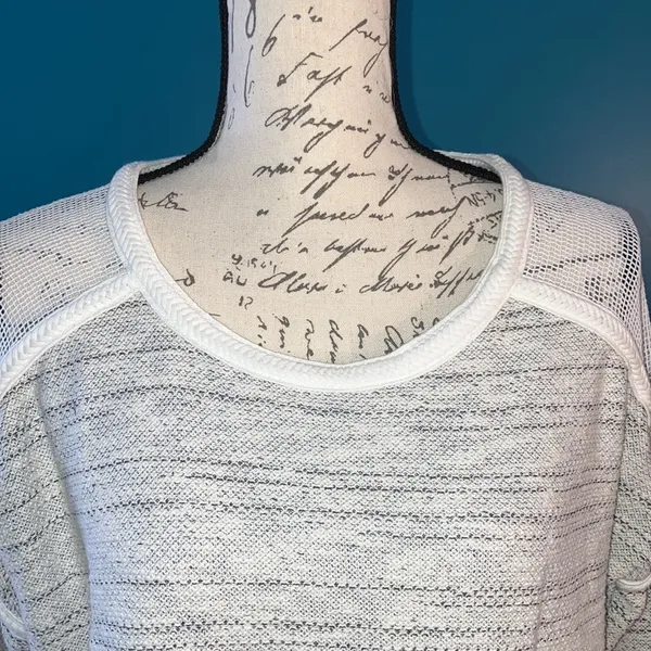 Roxy Woven Crewneck Sweater, Large - Image 2