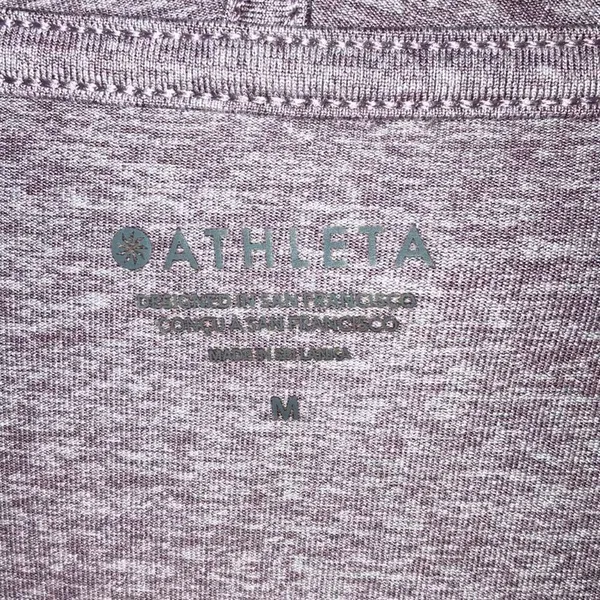 Athleta uptempo hoodie sweatshirt Size Medium mauve Gorpcore Lounge Activewear - Image 6