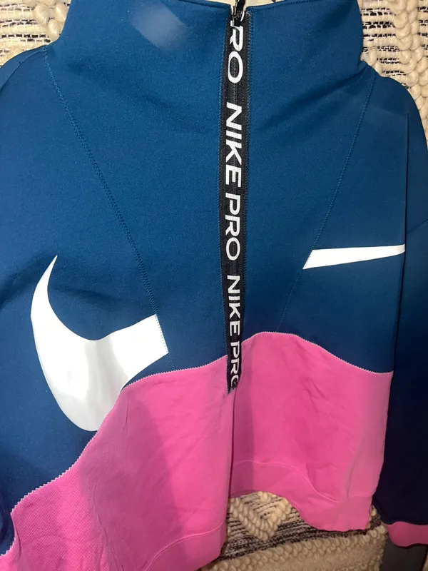Nike Pink Running Half-Zip Pullover - Image 2