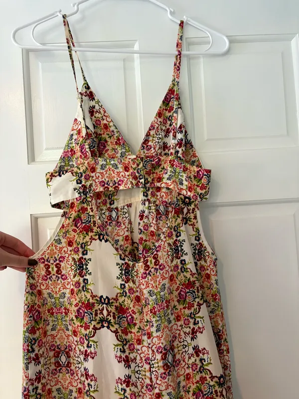 Floral Maxi Dress Multiple Size 0 - Image 4
