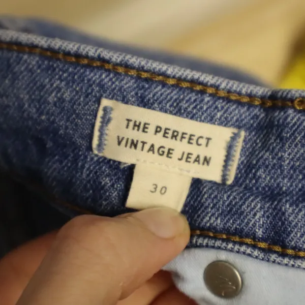 Madewell Women's The Perfect Vintage Jean Size‎ 30 Cropped Slim Straight Denim - Image 12
