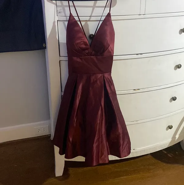 Red Homecoming Dress - Image 3