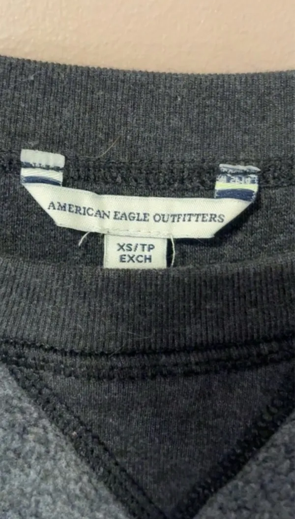 American Eagle Inside Fleece Out Sweatshirt Tie-dye - Image 2