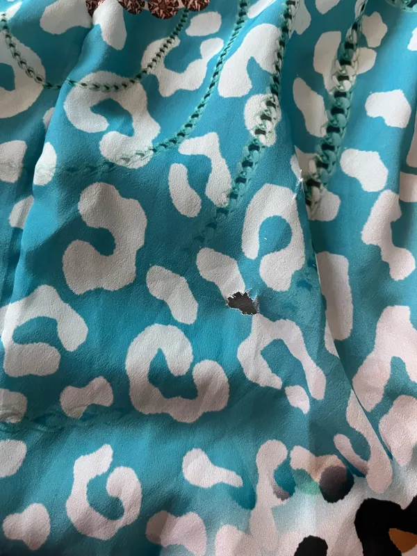 flowy top Blue - Image 6
