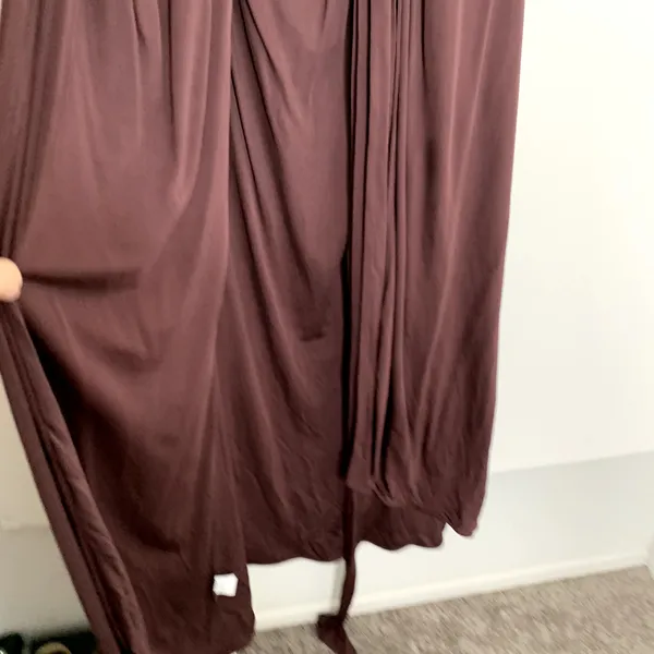 Staud Brown Reagan Maxi Dress Womens Size Large - Image 5