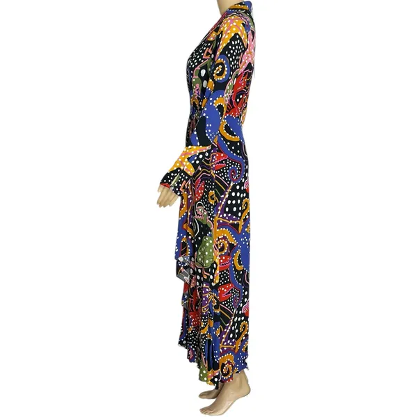 FARM RIO Under The Sea Maxi Dress, Multicolor, XS - Image 11