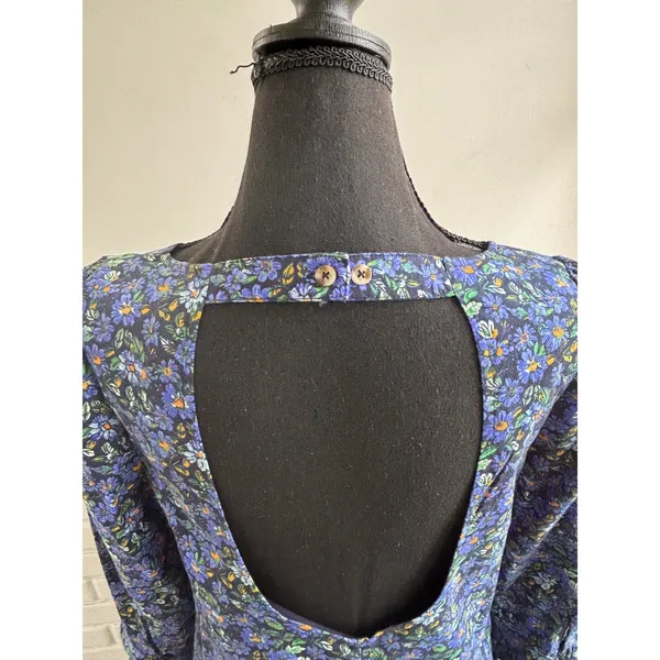 Free People NEW‎ WITHOUT TAGS The Avenue Mini Dress small boho cottagecore - Image 7