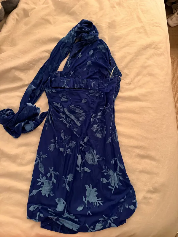 Blue Hello Molly Dress - Image 3