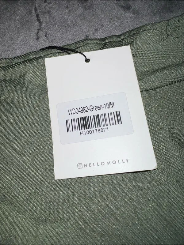 Hello Molly Airplane Mode Midi Dress in Green Size 6 New with tag - Image 11