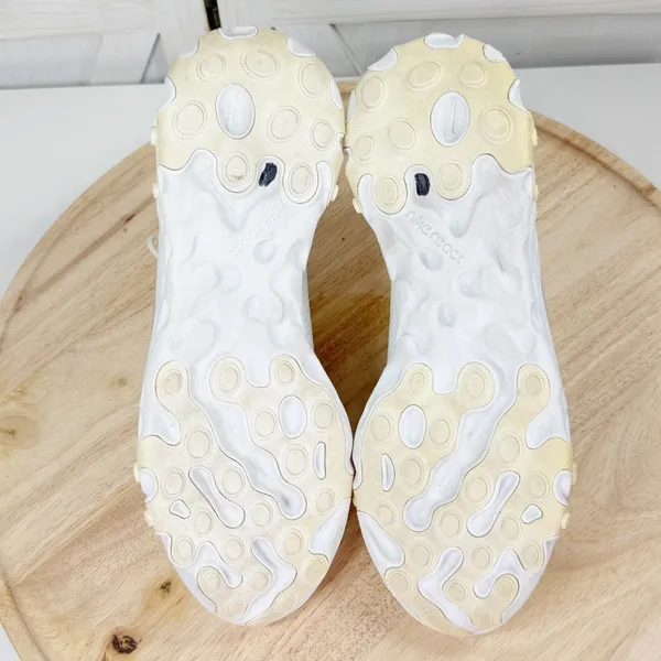 Nike React Element 55 Running Sneakers White Iridescent Women Size 10 CN0147-100 - Image 7