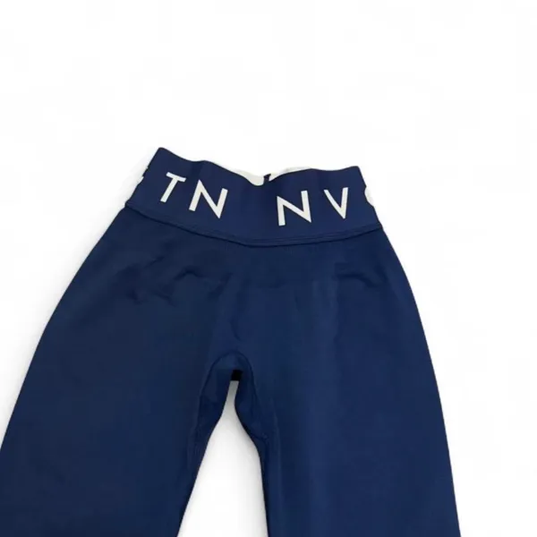 NVGTN Navy Sport Seamless Leggings - Image 3