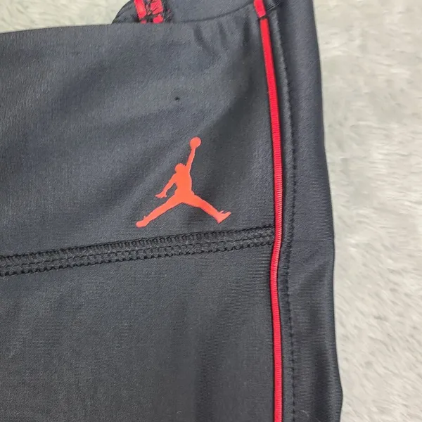 Air Jordan Women's Biker‎ Tights Black-Red DC2177-010 Size Small - Image 2