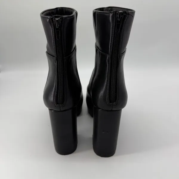 Chinese Laundry Norra Black‎ Platform Chunky Heel Ankle Boots 8.5 - Image 5