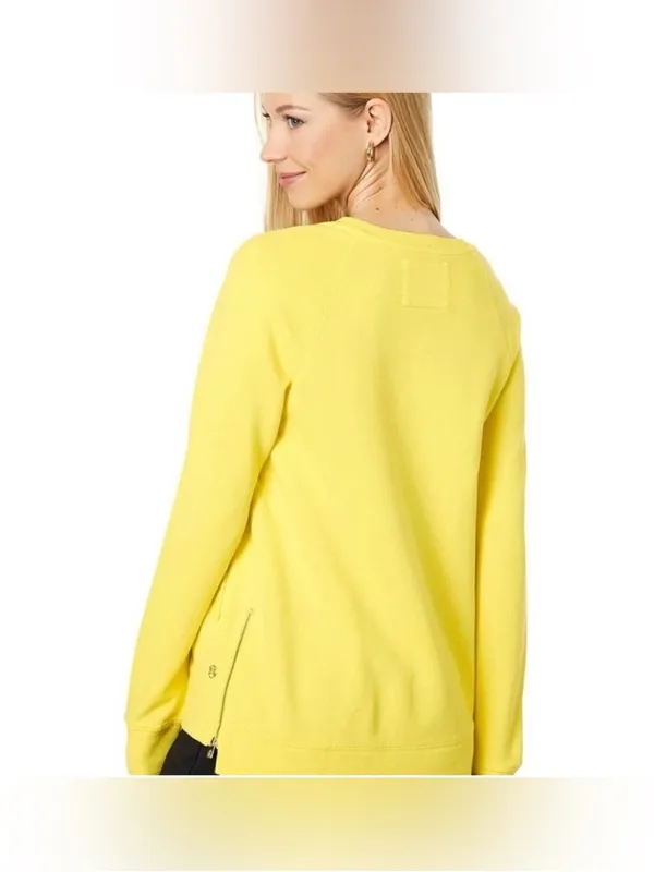 Lilly Pulitzer Beach Comber Pullover in Calla Yellow size xl - Image 2