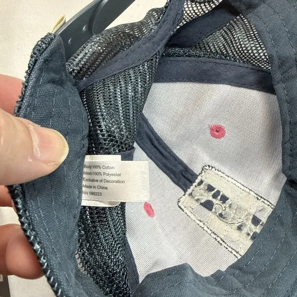 Magellan Navy Blue With Logo Baseball Cap Preowned - Image 5