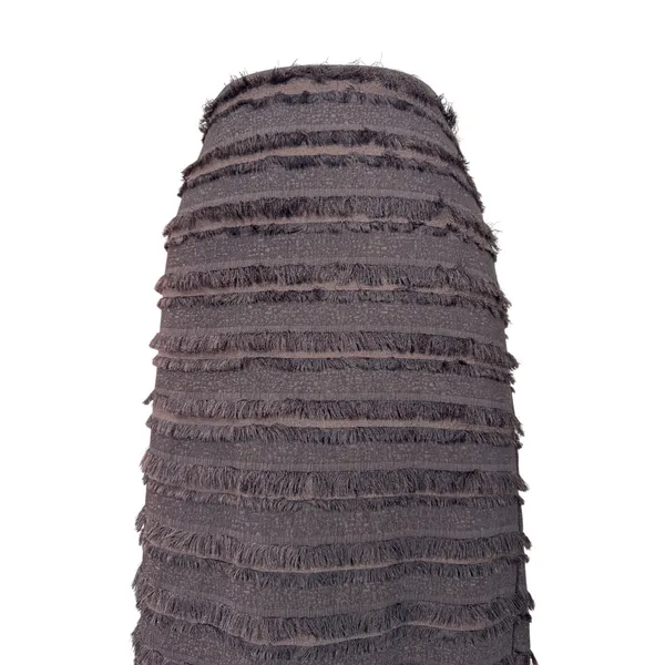 NWT H&M Dark Brown Fringe Maxi Pencil Skirt - Image 3