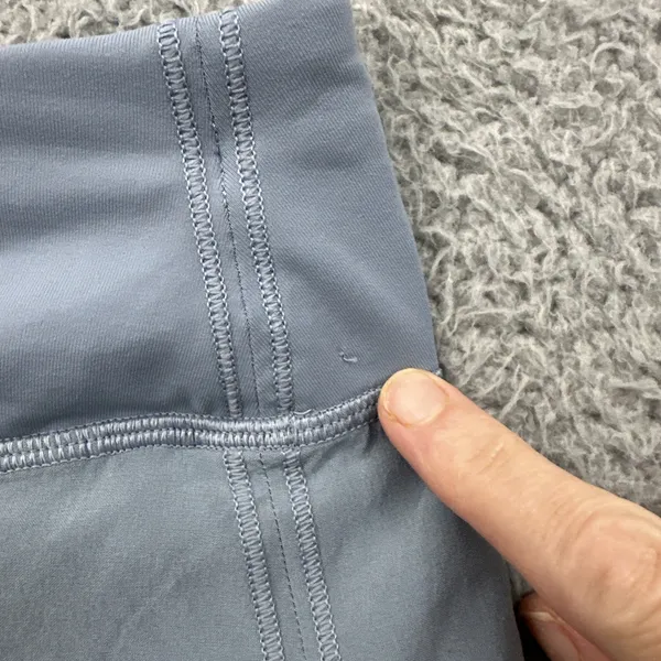 Lululemon Pace Rival Skirt Skort Chambray Blue Athletic Athleisure Tennis 14 - Image 4