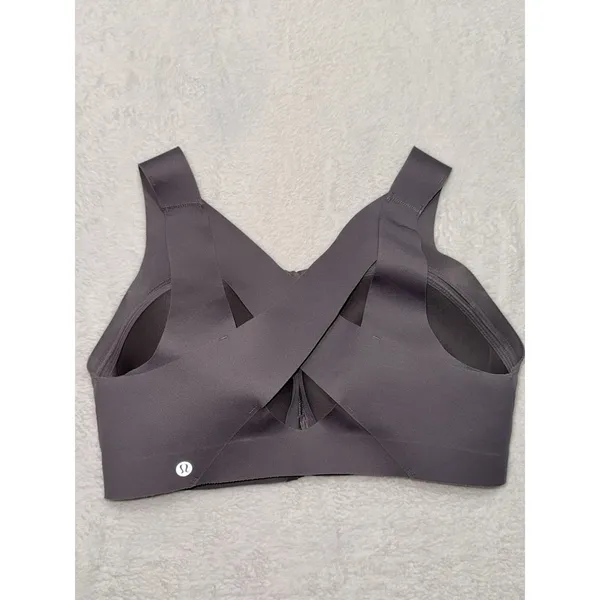 Lululemon Women's Enlite Weave-Back Bra High Support Cups Purple Size DD 36 - Image 5