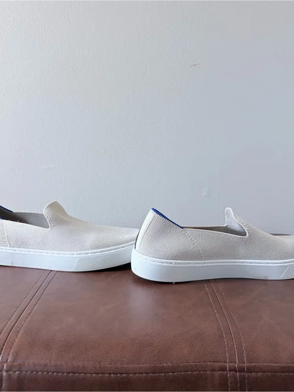 Rothy's The Original Slip-On Sneaker Sand Size 8 - Image 3