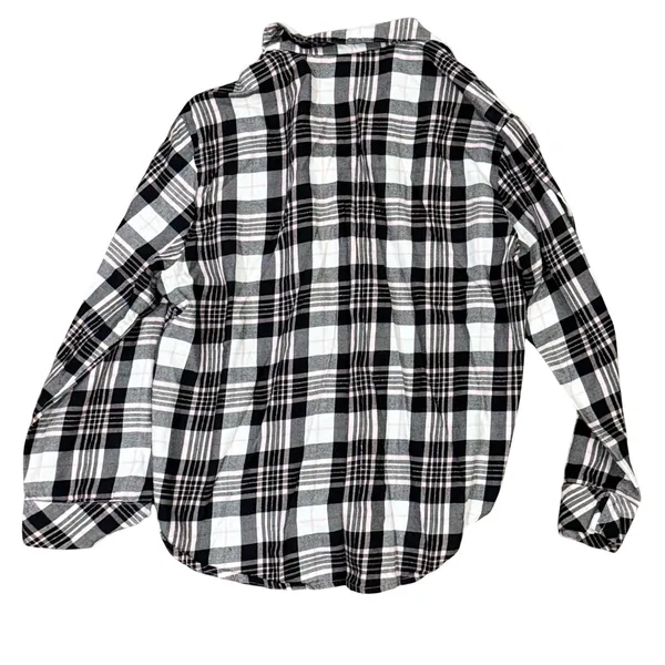 Victorias Secret Plaid Pajama Set Button Down Top Pants Womens Size‎ S - Image 4