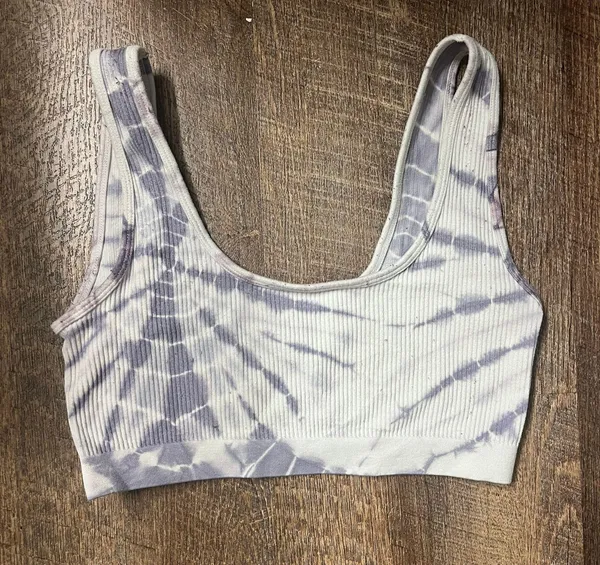 Lounge Colsie Tie Dye  Bralette - Image 2