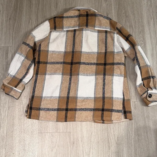 Classic Oversized Plaid Shacket by Sweet Lovely by Jen S - Image 8