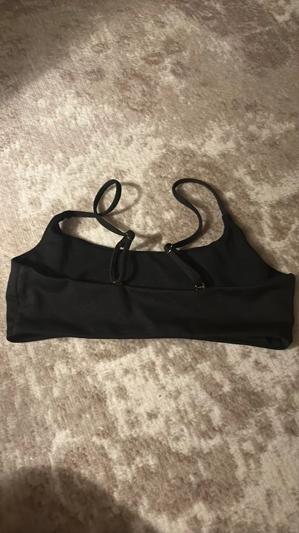 Black bikini top Size M - Image 2