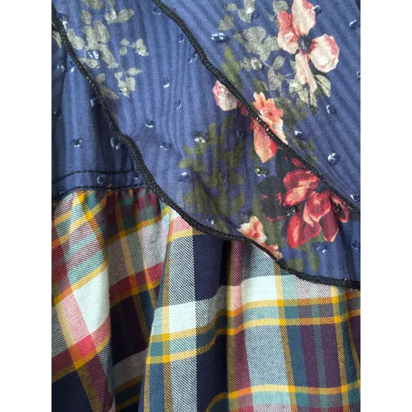 Anthropologie Pilcro Bow Front Babydoll Dress Sz M - Image 8