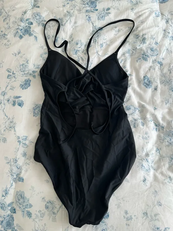 Aerie Black One-Piece Swimsuit - Image 2