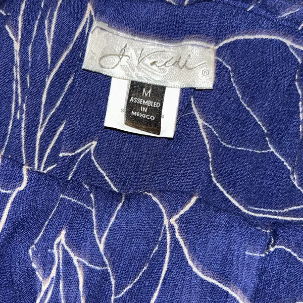 J Valdi Size M Strapless Jumper Blue Size M - Image 10